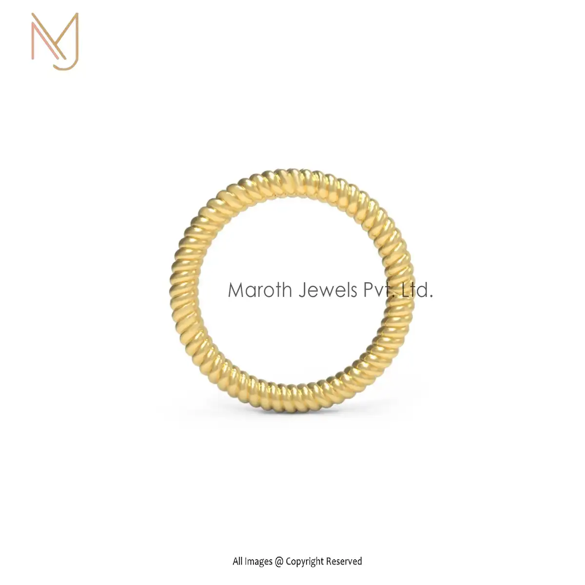 Wholesale 9K Yellow Gold Charm Holder Pendant Jewelry