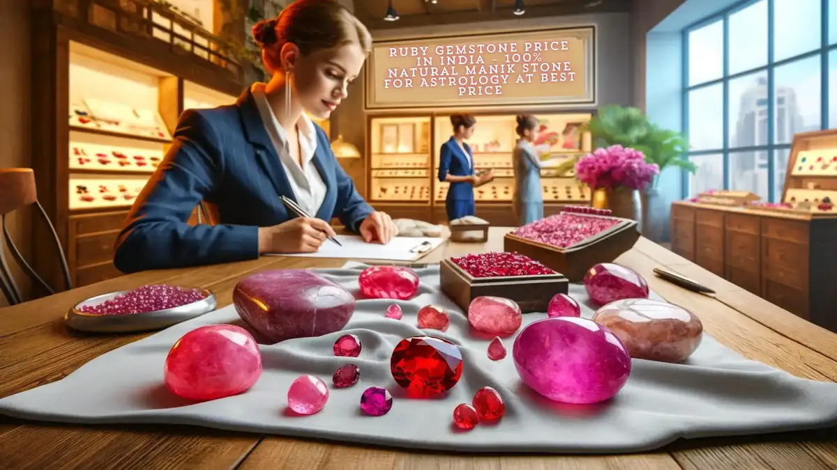 Ruby Gemstone Price in India – 100% Natural Manik Stone for Astrology at Best Price