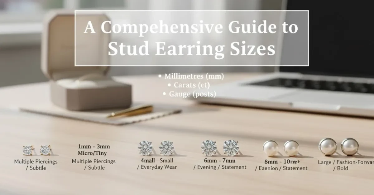 A Comprehensive Guide to Stud Earring Sizes