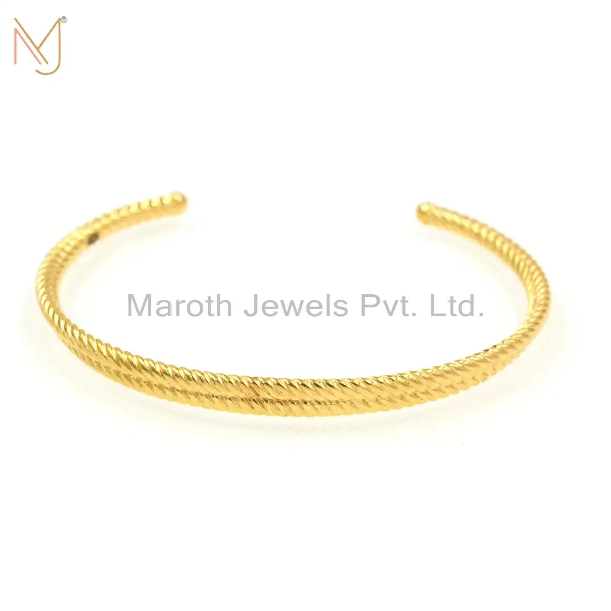 14K Yellow Gold Golden Bangles Jewelry Supplier