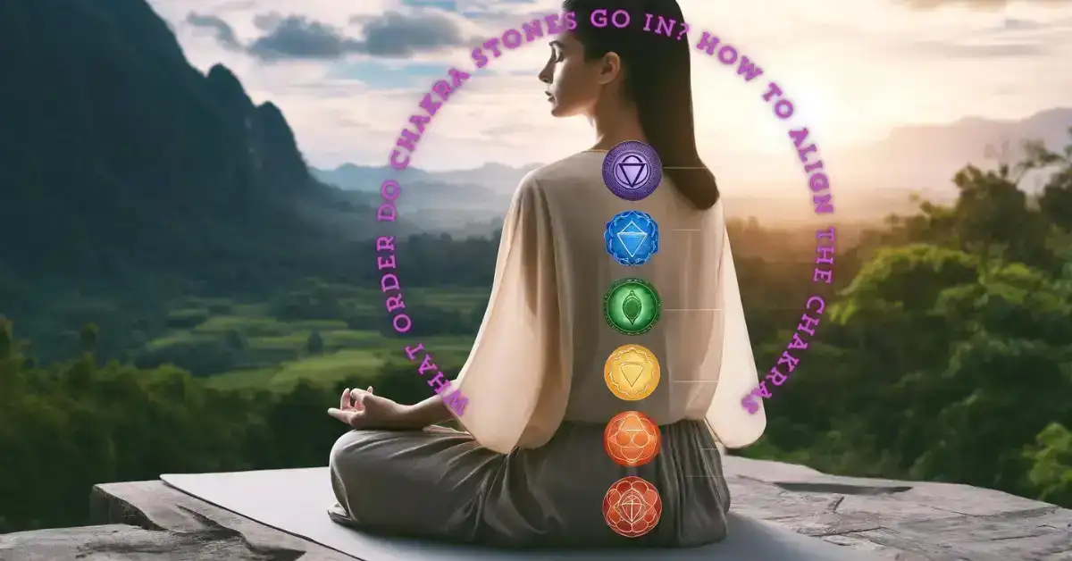 What Order Do Chakra Stones Go In? How To Align The Chakras