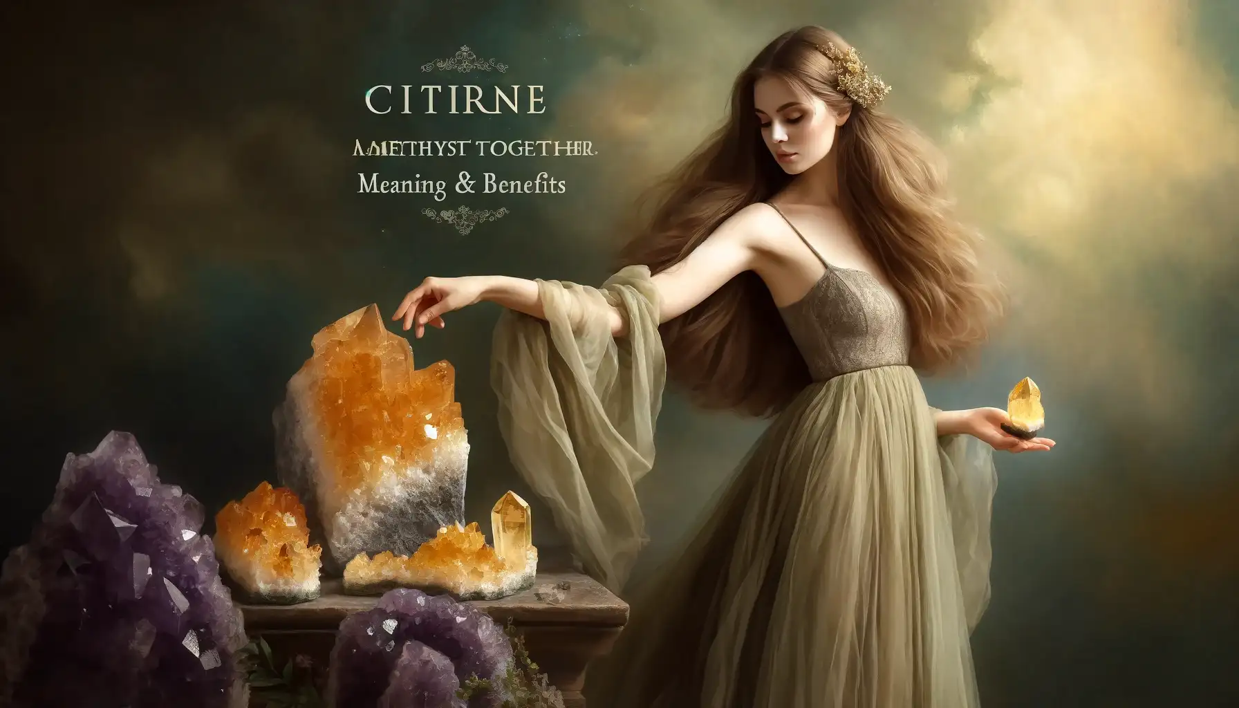 Citrine And Amethyst Together: Meaning & Benefits