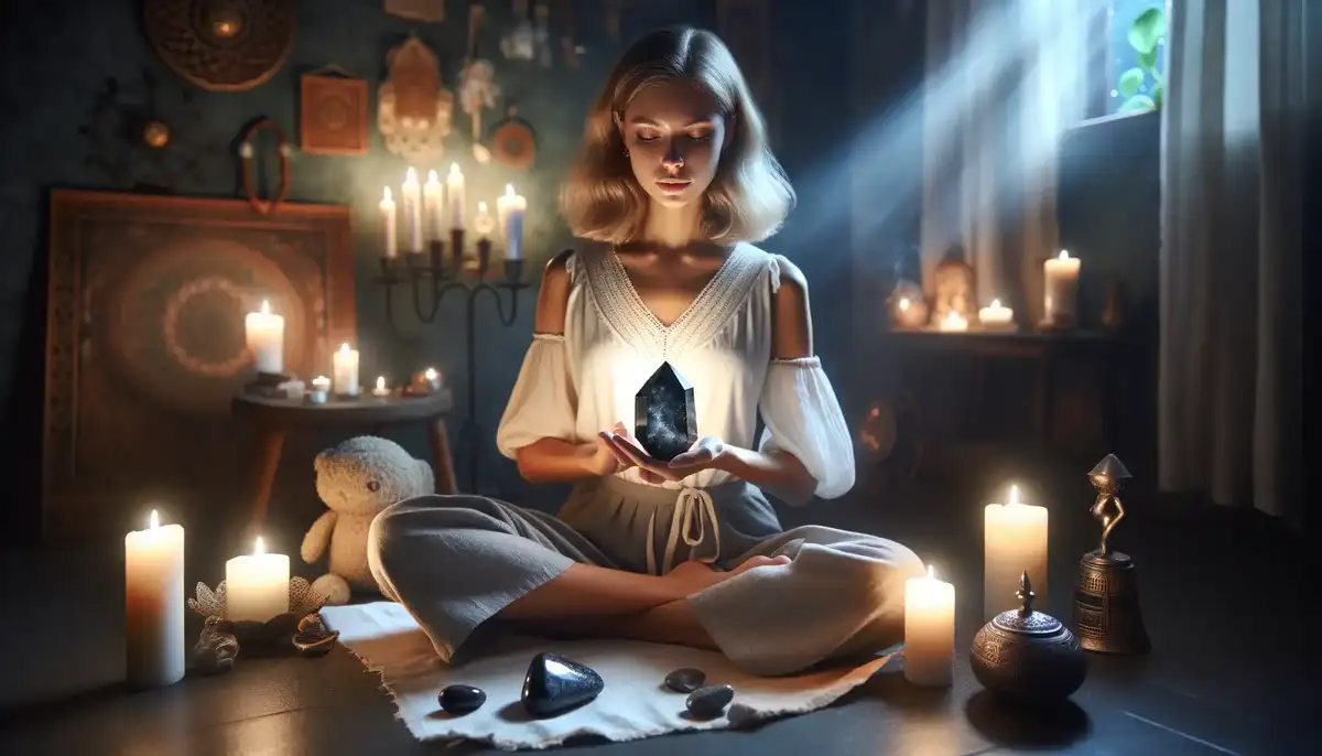 Black Moonstone Meaning & Healing Properties