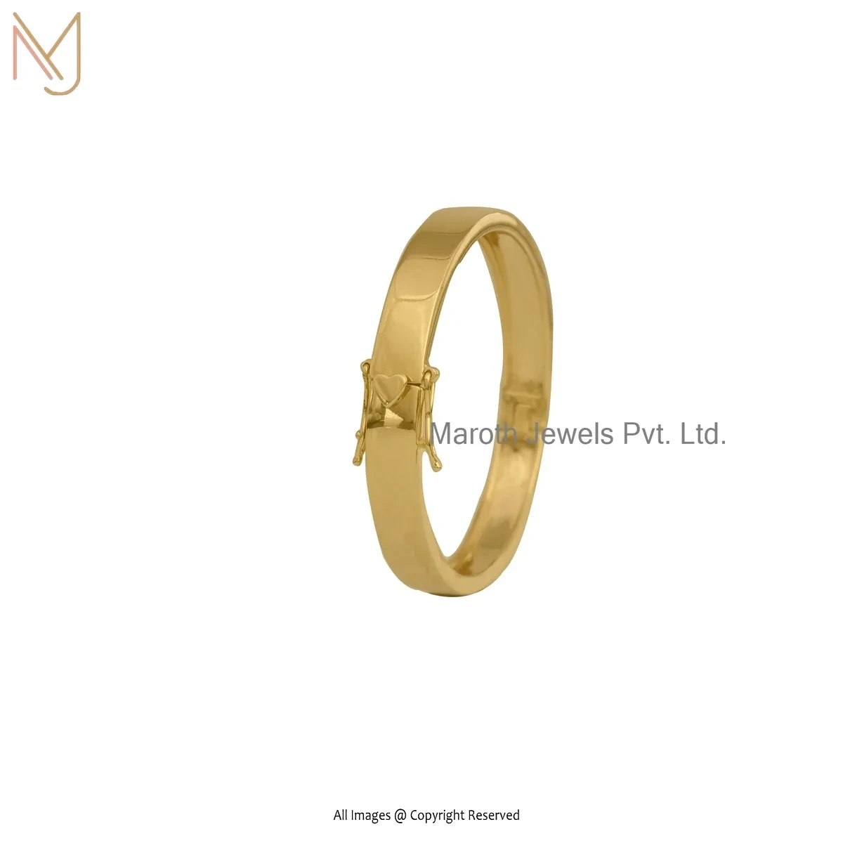Wholesale 14K Yellow Gold Engraved Gold Bangle Jewelry