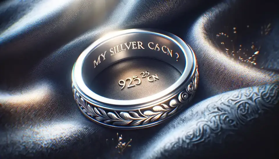 My silver ring says 925 CN. What does this mean?