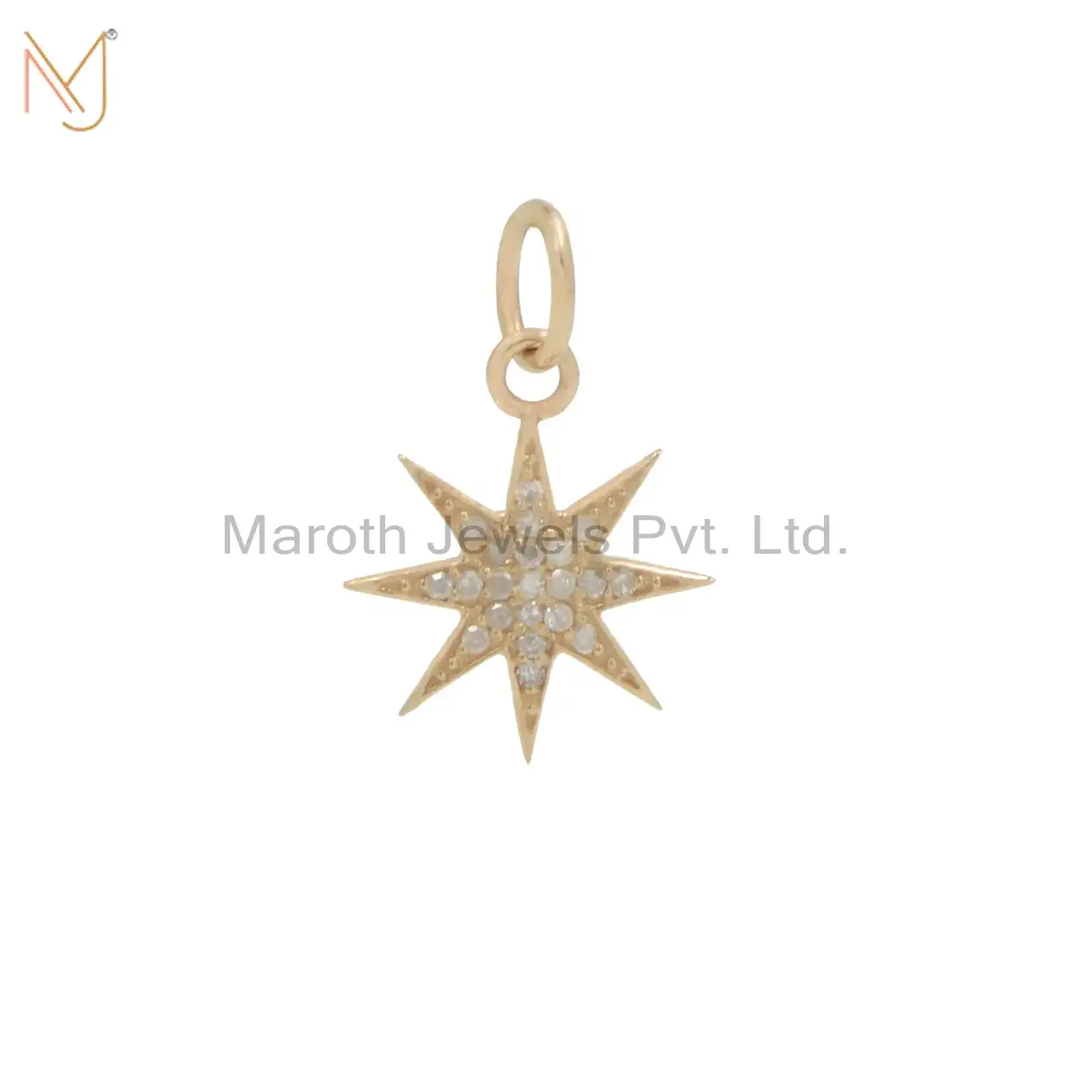 925 Silver Natural Silver Plated Blue Sapphire And Starburst Jewelry Manufacturer