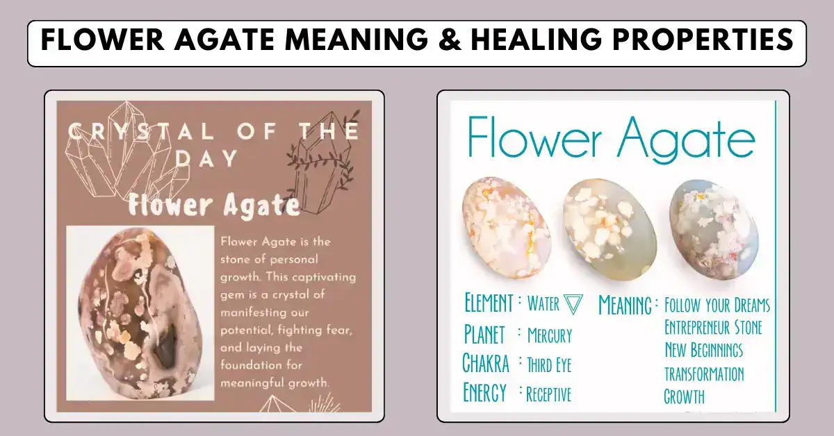 Flower Agate Meaning and Healing Properties
