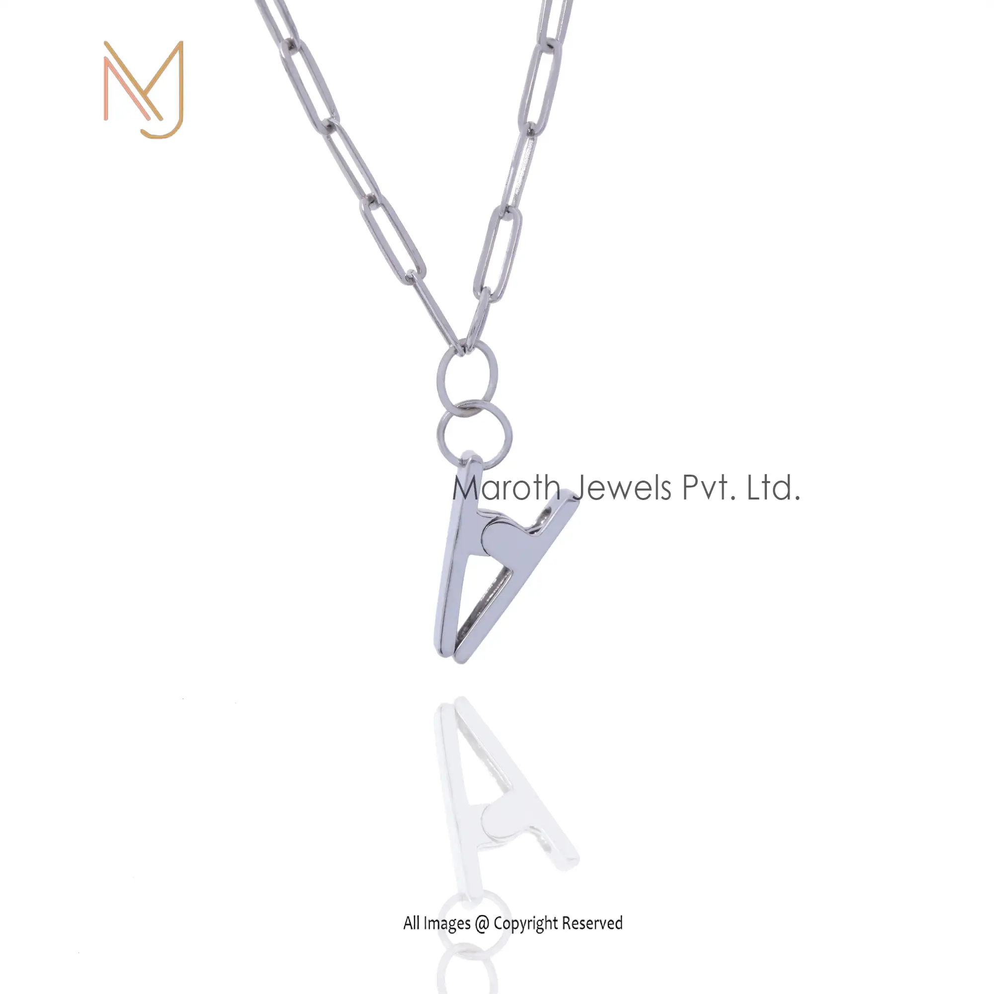 Private Label 14k Yellow Gold Charm Holder Jewelry