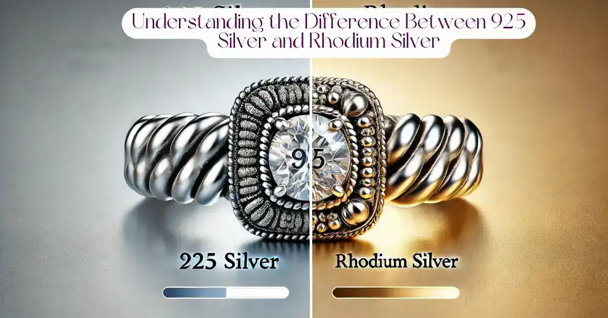 Understanding the Difference Between 925 Silver and Rhodium Silver