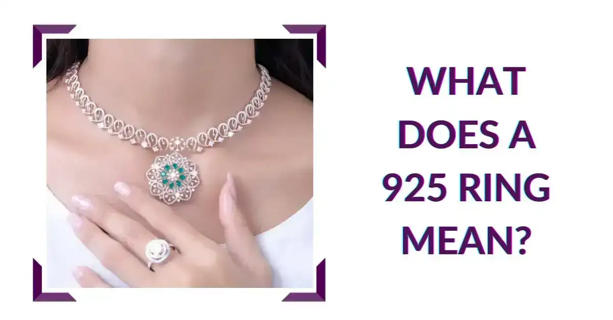 What Does a 925 Ring Mean?