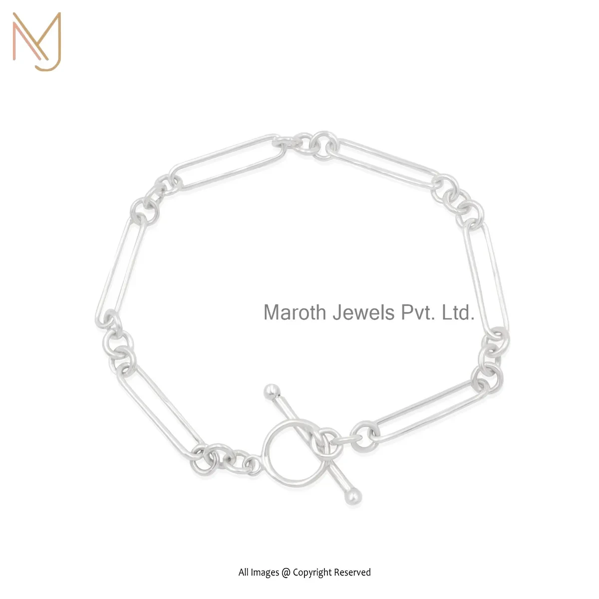 14K Yellow Gold Chain Bracelet Manufacturer