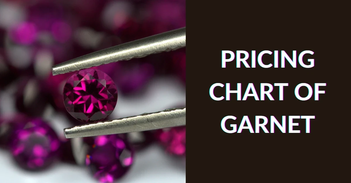 Pricing Chart of Garnet