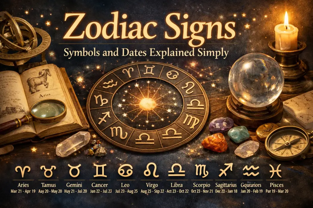 Zodiac Signs Symbols and Dates Explained Simply