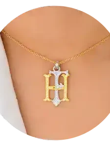 Monogram Pendant Jewelry